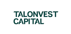 Talonvest Capital logo displayed in bold green text.